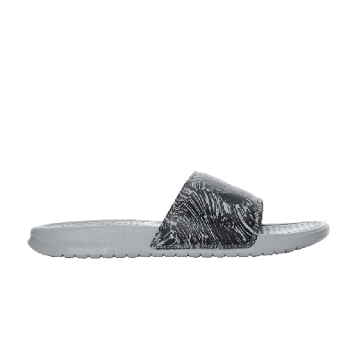 Pre-owned Nike Benassi Jdi Slide 'wolf Grey'