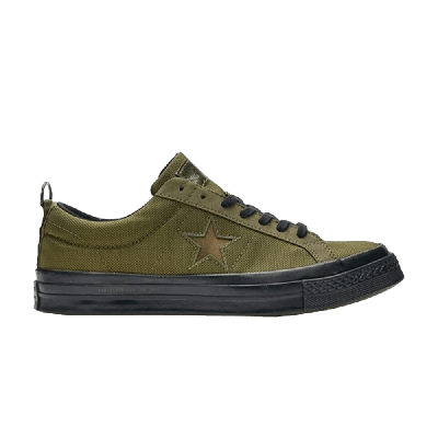 Pre-owned Converse Carhartt Wip X One Star 'herbal' In Green