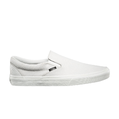 Pre-owned Vans Classic Slip-on 'snake' In White