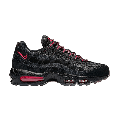 Pre-owned Nike Air Max 95 'black Infrared' In Red