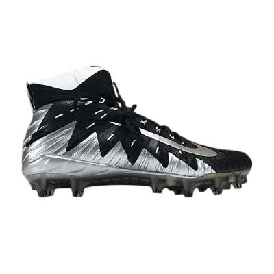 Pre-owned Nike Alpha Menace Elite Pf 'black Metallic Silver'