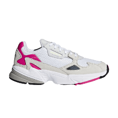 Pre-owned Adidas Originals Wmns Falcon 'cloud White' In Pink