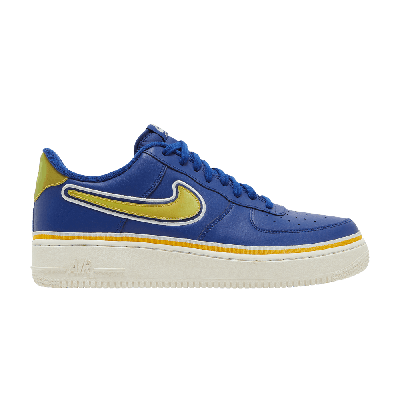 Pre-owned Nike Air Force 1 '07 Lv8 Sport 'warriors' In Blue