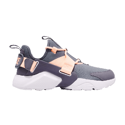 Pre-owned Nike Wmns Air Huarache City Low 'light Carbon' In Grey