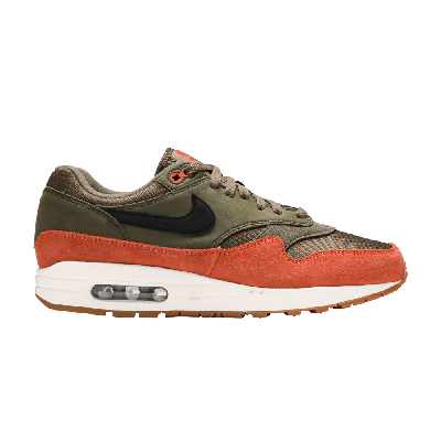 Pre-owned Nike Air Max 1 'olive Canvas' In Green
