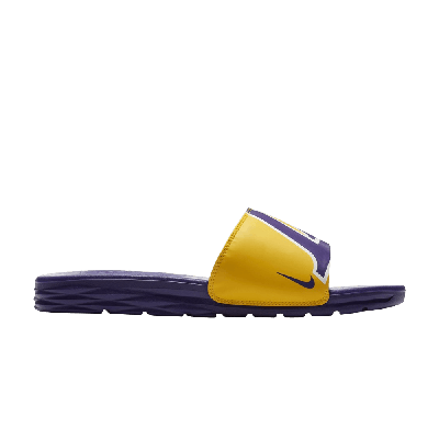 Pre-owned Nike Nba X Benassi 'lakers' In Yellow