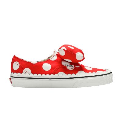 Pre-owned Vans Disney X Authentic Gore 'minnie's Bow' In Red