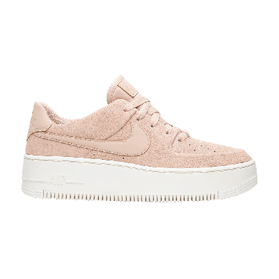 Pre-owned Nike Wmns Air Force 1 Sage Low 'particle Beige' In White