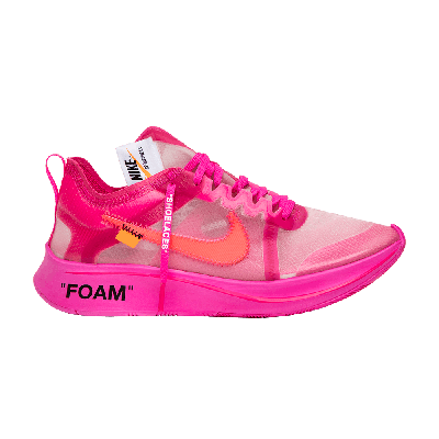 Pre-owned Nike Off-white X Zoom Fly Sp 'tulip Pink'