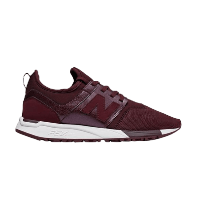 Pre-owned New Balance Wmns 247 'chocolate Cherry' In Red