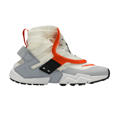 Pre-owned Nike Air Huarache Gripp Qs 'sail Orange' In White