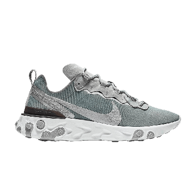 Pre-owned Nike React Element 55 'silver'