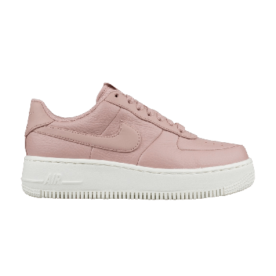 Pre-owned Nike Wmns Air Force 1 Upstep 'red Stardust' In Pink