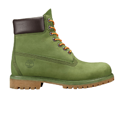 Pre-owned Timberland 6 Inch Premium 'green'