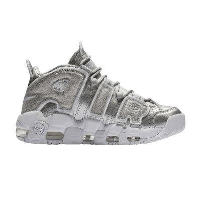 Pre-owned Nike Wmns Air More Uptempo 'loud And Clear' In Silver