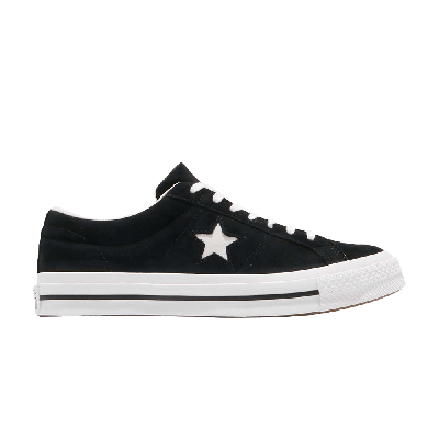 Pre-owned Converse One Star Ox 'black Egret'