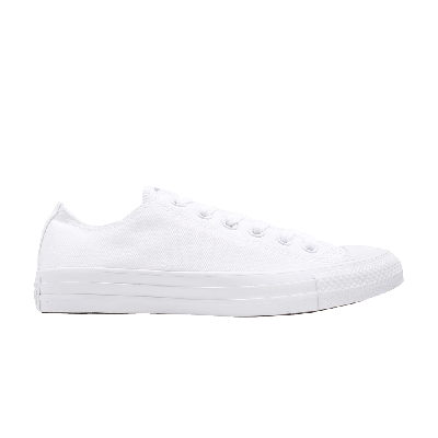 Pre-owned Converse Chuck Taylor All Star Low 'white Monochrome'