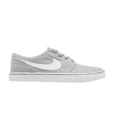 Pre-owned Nike Portmore 2 Solar Canvas Sb 'wolf Grey'