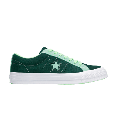 Pre-owned Converse One Star Ox 'carnival' In Green