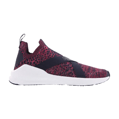 Pre-owned Puma Wmns Fierce Evoknit 'purple Peacoat'