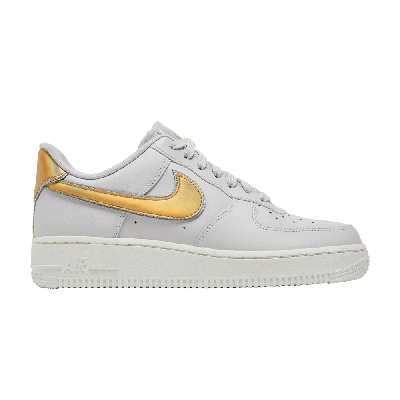 Pre-owned Nike Wmns Air Force 1 Low 'metallic Gold' In Grey
