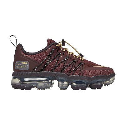 Pre-owned Nike Wmns Air Vapormax Run Utility 'burgundy Crush' In Red
