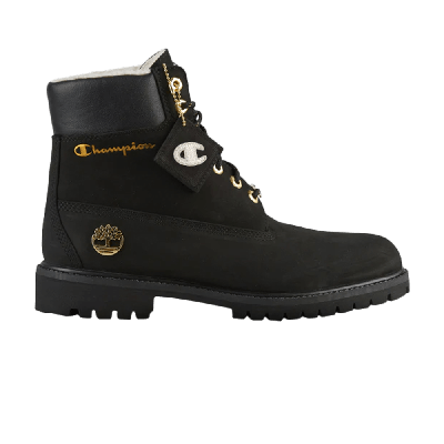 Pre-owned Timberland Champion X 6 Inch Premium Wp Warm-lined 'black'