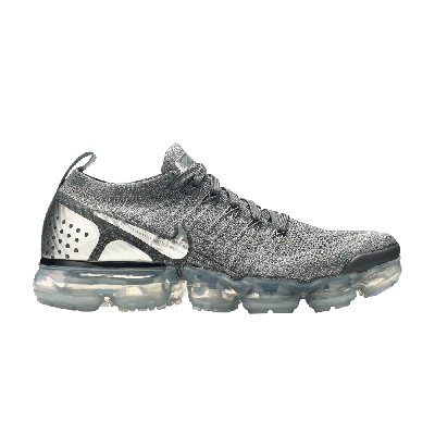 Pre-owned Nike Wmns Air Vapormax Flyknit 2 'chrome Grey'