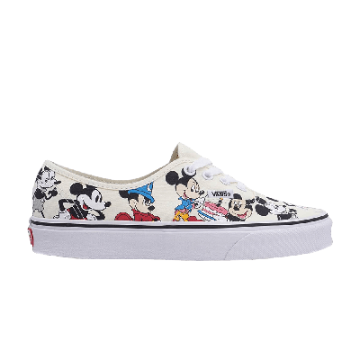 Pre-owned Vans Disney X Authentic 'mickey's Birthday' In White