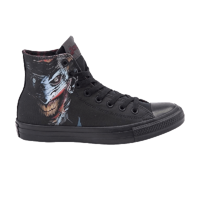 Pre-owned Converse Dc Comics X Chuck Taylor All Star Hi 'joker' In Black