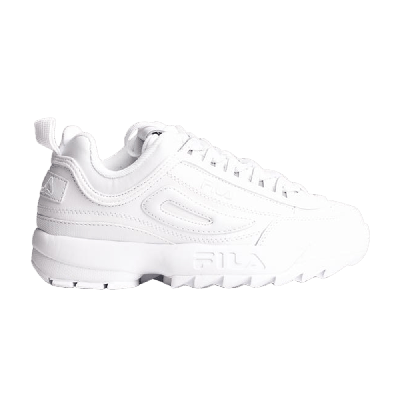 Pre-owned Fila Disruptor 2 Premium 'triple White'