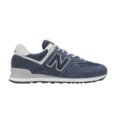 Pre-owned New Balance 574 'navy' In Blue