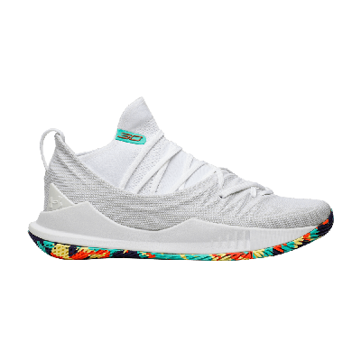 Pre-owned Under Armour Curry 5 'confetti' In White