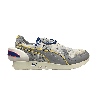 Pre-owned Puma Ader Error X Rs-100 'quarry Lemon' In Grey