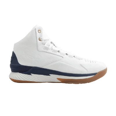Pre-owned Under Armour Curry 1 Lux Mid 'white Gum'