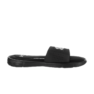 Pre-owned Under Armour Ignite 5 Slides 'black'