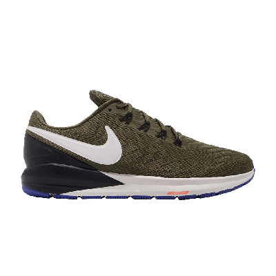 Pre-owned Nike Air Zoom Structure 22 'olive Canvas' In Green
