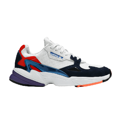 Pre-owned Adidas Originals Wmns Falcon 'crystal White Navy'