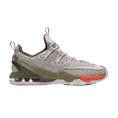 Pre-owned Nike Lebron 13 Low Premium 'phantom' In White