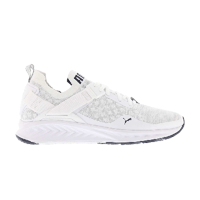 Pre-owned Puma Ignite Evoknit Lo 'white'