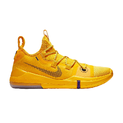 Pre-owned Nike Kobe A.d. 2018 'lakers Home' In Yellow