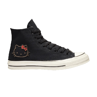 Pre-owned Converse Hello Kitty X Chuck 70 Hi Top 'black'