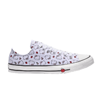Pre-owned Converse Hello Kitty X Chuck Taylor All Star Low 'white'