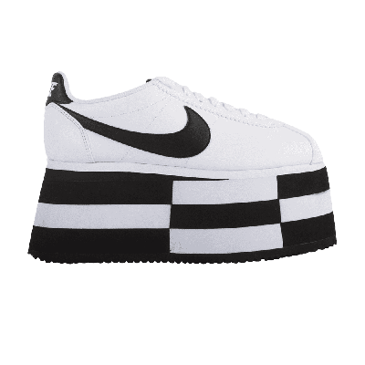 Pre-owned Nike Comme Des Garcons X Wmns Cortez 'check White'