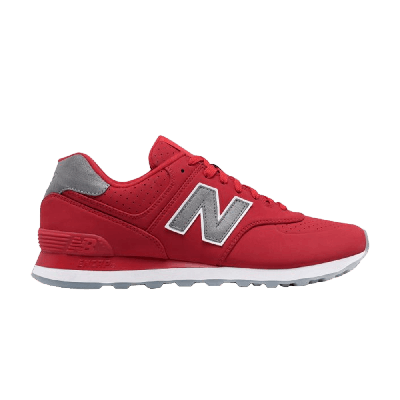 Pre-owned New Balance 574 Synthetic 'chinese Red'