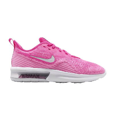Pre-owned Nike Wmns Air Max Sequent 4 'laser Fuchsia' In Pink