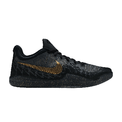 Pre-owned Nike Mamba Rage 'gold Stars' In Black