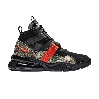 Pre-owned Nike Realtree X Air Force 270 Utility 'camo' In Black