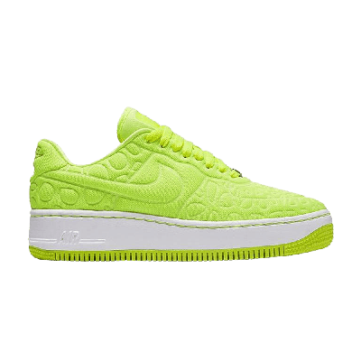 Pre-owned Nike Wmns Air Force 1 Upstep Se 'volt' In Yellow