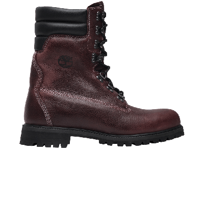 Pre-owned Timberland 6 Inch Premium 'burgundy' In Red